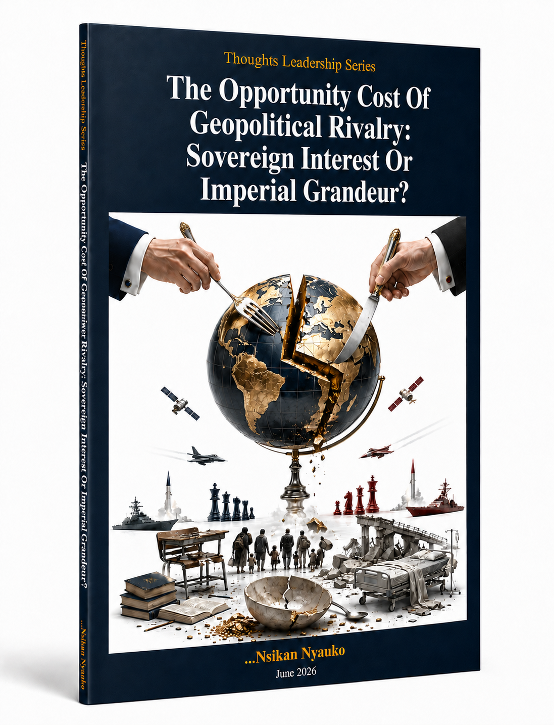 3D cover image for The Opportunity Cost Of Geopolitical Rivalry