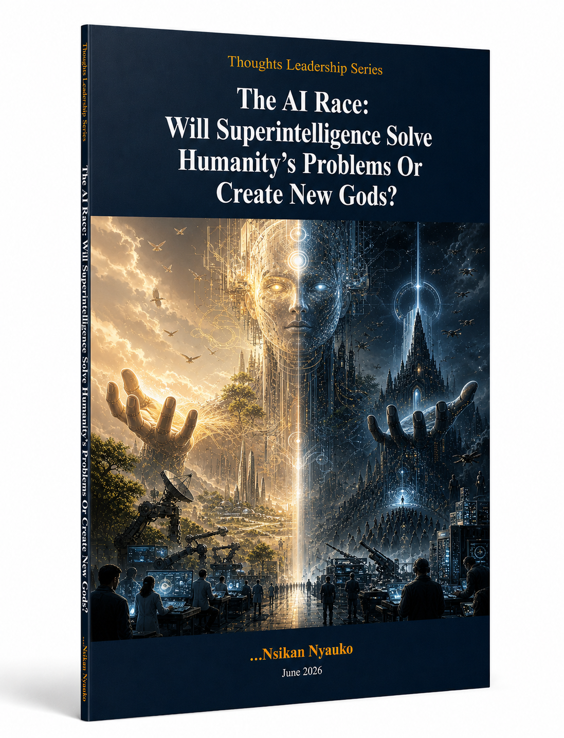 3D cover image for The AI Race